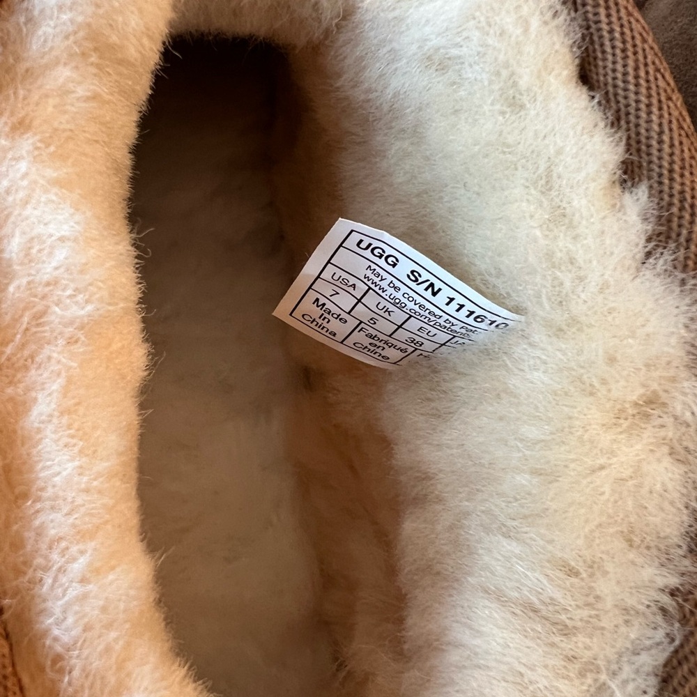 Ugg Ultra Mini Boot Size 7 Chestnut - Picture 4 of 9